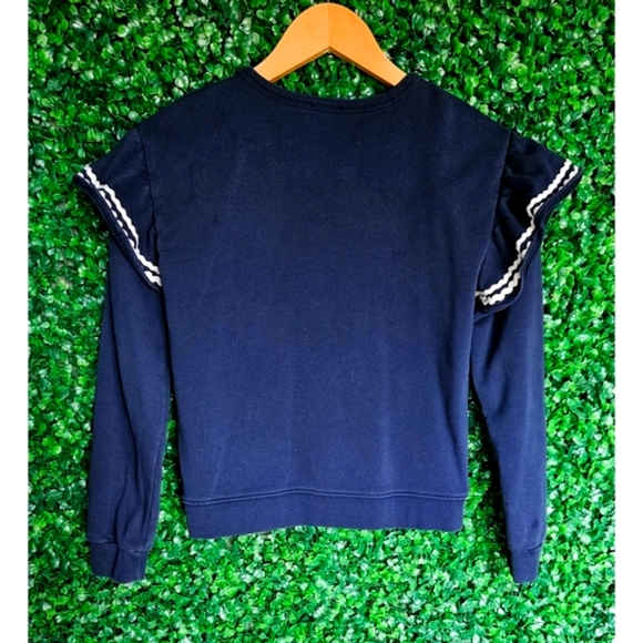 J.Crew Girls Ricrac Sweatshirt - Picture 3 of 5